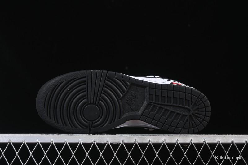 Nike SB Dunk Low Strap Custom Low-Top Casual Skate Shoes - DD1391-100