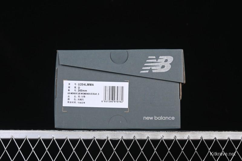 New Balance 204 Series Retro Breathable Casual Running Shoes - U204LMMA