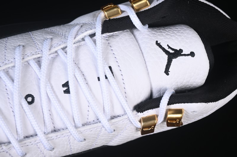 Nike Air Jordan 12 Retro Taxi Gold Buckle Basketball Shoes - CT8013-117