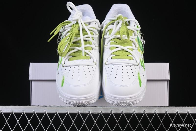 Nike Air Force 1 '07 Low Capricorn Hand-Painted Doodle Zodiac Series Casual Sneakers - 1222119