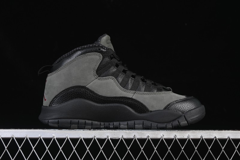 Nike Air Jordan 10 Retro Shadow Grey Basketball Shoes - HJ6779-001