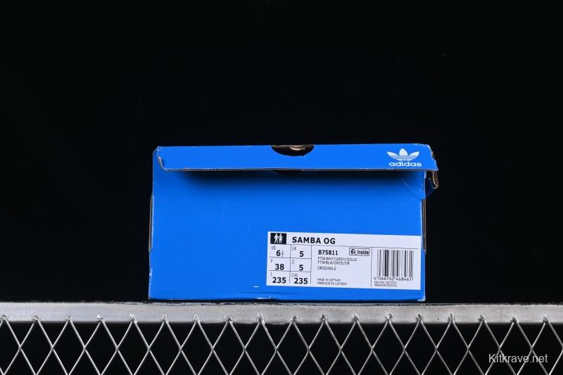 Adidas Samba OG Classic Casual Sneakers - B75811