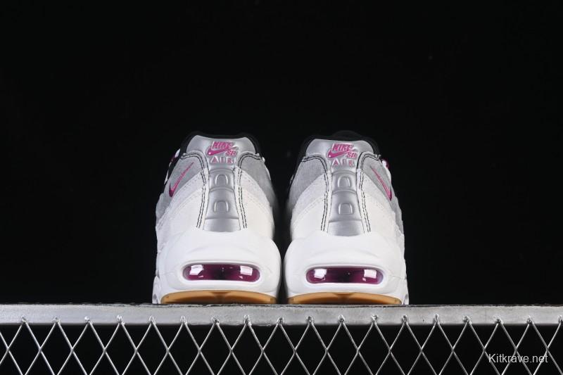 Nike Air Max 95 Retro Cushioned Running Shoes with Air-Sole Unit - HF7545-100