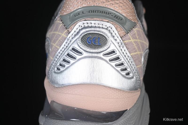 Asics Gel-Nimbus 10.1 Retro Breathable Cushioned Men's Running Shoes - 1203A543-250