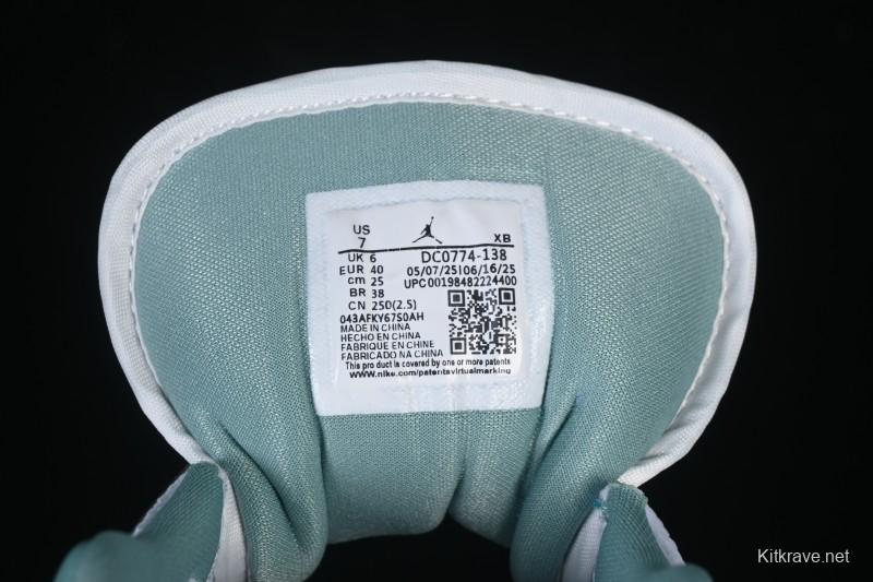 Nike Air Jordan 1 Low AJ1 Fresh Mint Green Low-Top Casual Skate Shoes DC0774-138