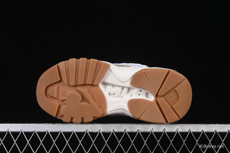 Adidas NY MLB Bigball Chunky Vintage Cursive Height-Increasing Thick Sole Running Shoes - 3ASHVT25N07BGS