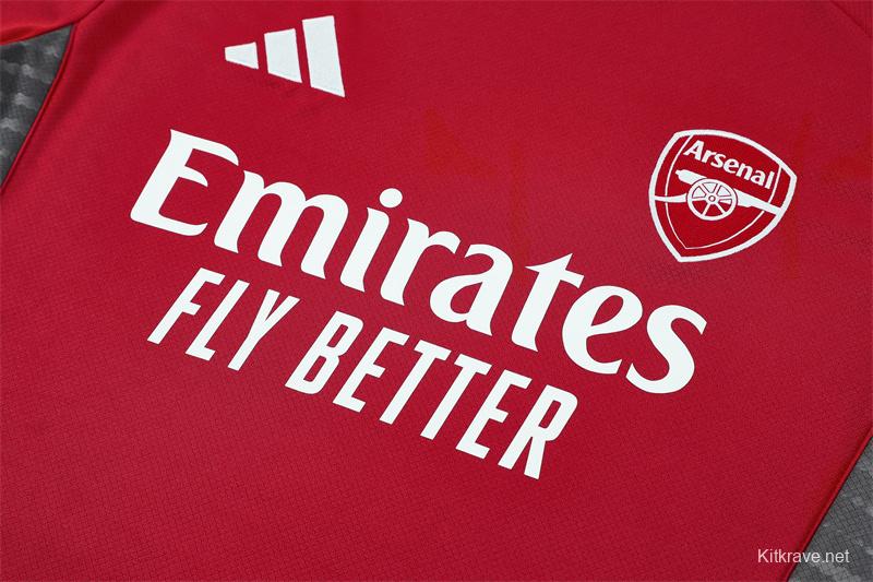 25/26 Arsenal Red Short Sleeve with XS  Short Sleeve Jersey+Shorts