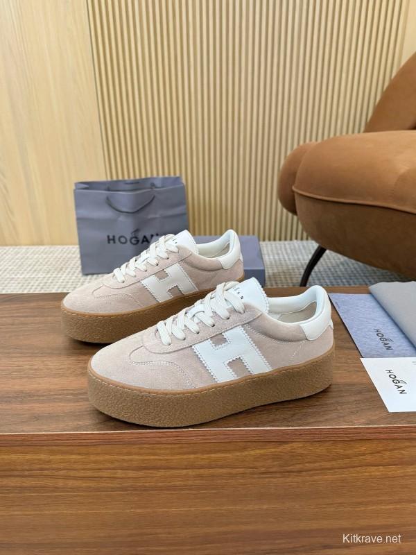 Hogan Platform Series H698 Thick Sole Casual Sneakers - H698