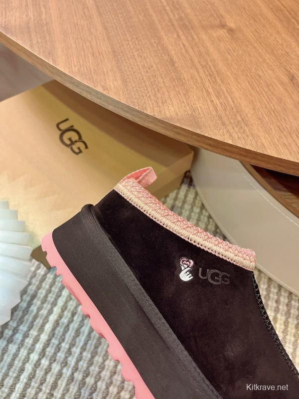 UGG Tazz Platform Wool Slipper - MJ00230