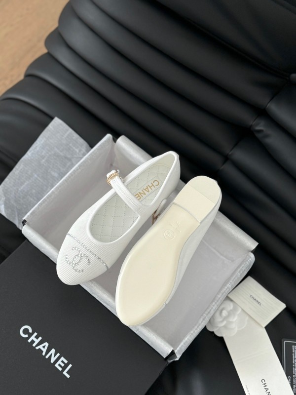 Chanel 2025 SS Runway Mary Jane Flats - LY00300