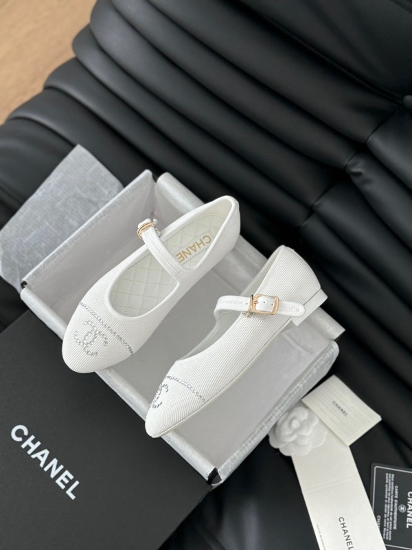 Chanel 2025 SS Runway Mary Jane Flats - LY00300