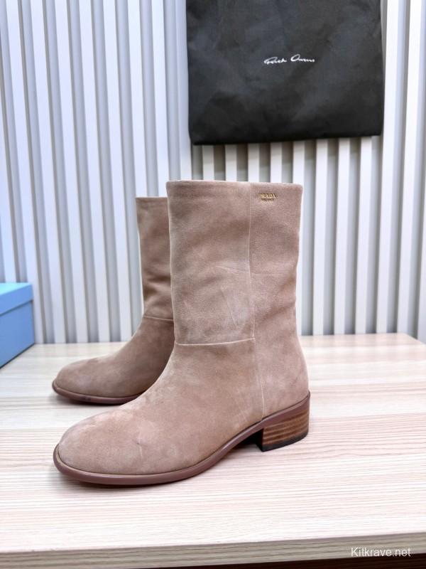 Prada 2025 SS Mid Boots - LY0370