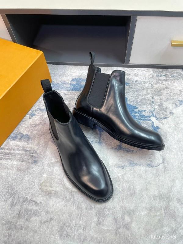 L Chelsea Series Formal Leather Shoes - AS00430