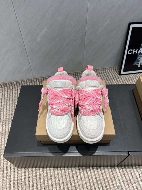 UGG Platform Casual Shoes Series with Round Toe and Thick Sole - MJ00270