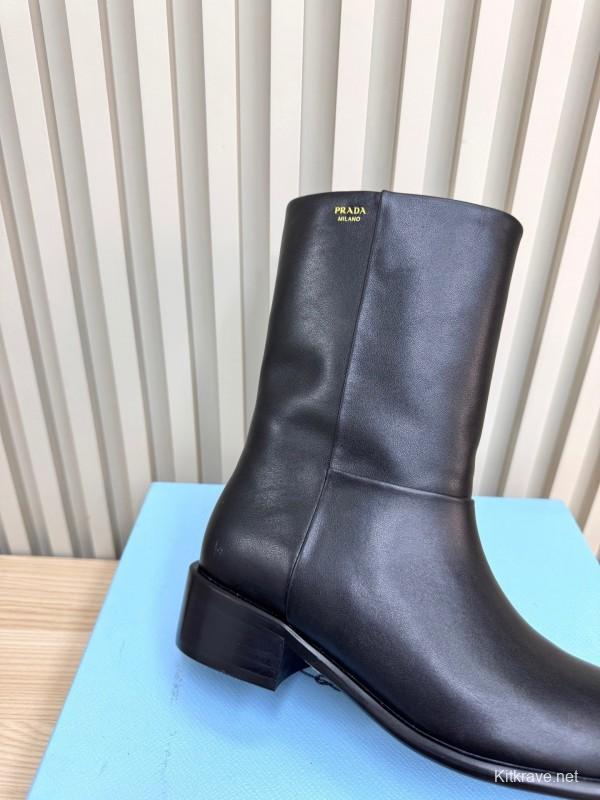 Prada 2025 SS Mid Boots - LY0370