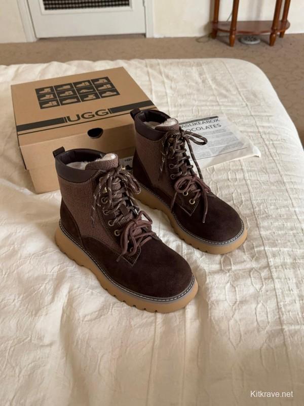 Agoge Autumn Winter New British Style Ankle Boots Martin Boots - KFY00