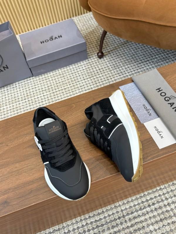 Hogan H-STRIPES Series Couple Thick Sole Dad Shoes Airship Shoes Casual Sports Shoes - AS00350