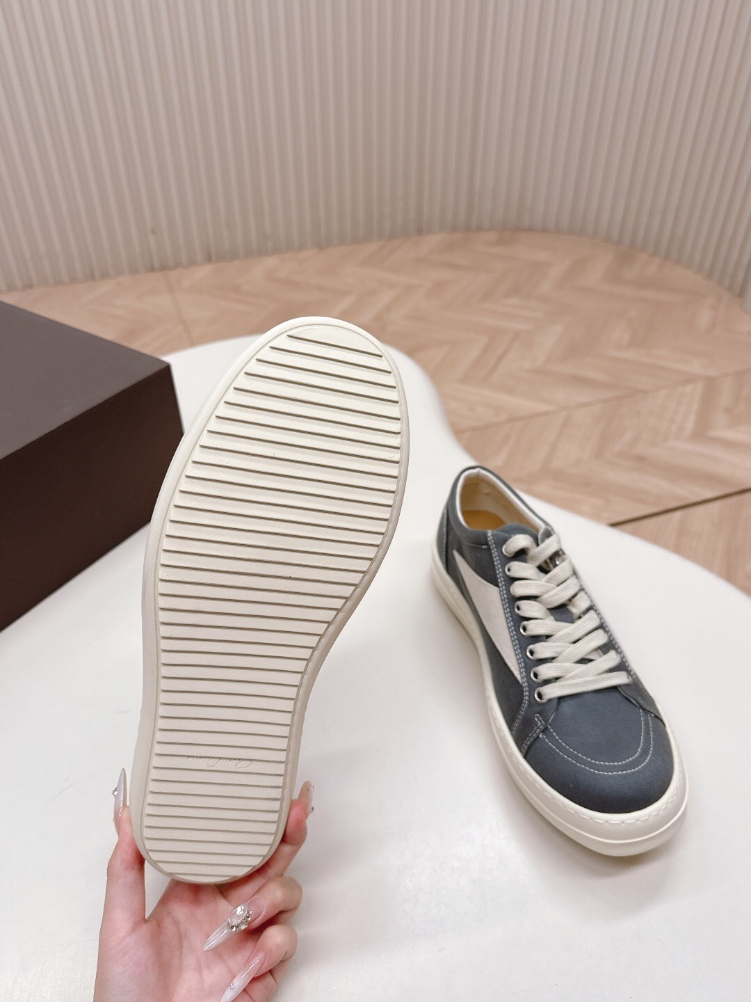 Rick Owens 2025 SS Dark Series High Street Casual Shoes - LY00280/LY00290