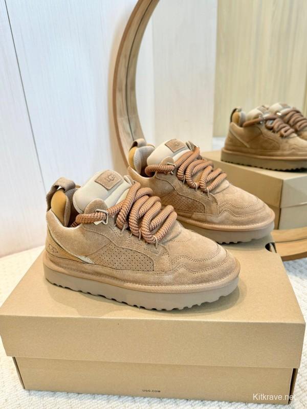 UGG Mel Leisure Shoes 2025 SS Autumn New Wide Strap Dual Color Design - LY00290