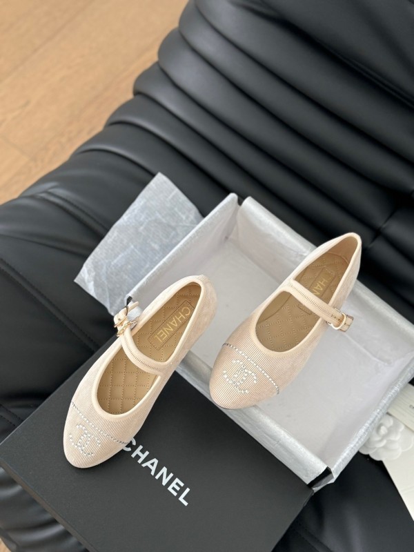 Chanel 2025 SS Runway Mary Jane Flats - LY00300