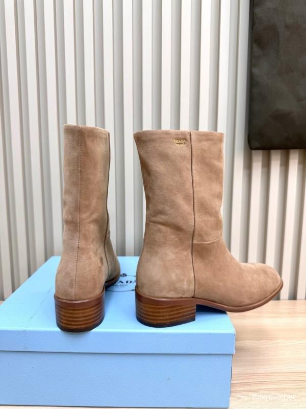 Prada 2025 SS Mid Boots - LY0370