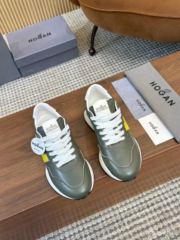 Hogan H-STRIPES Series Chunky Platform Dad Shoes Casual Sneakers - AS00350