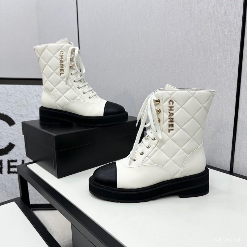 Chanel Fall/Winter Heavy-Duty Boots with Rubber Foam Sole - LY00380/LY00390