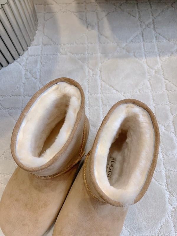 UGG 2025/SS Wool Warm Platform Casual Shoes - AS00290