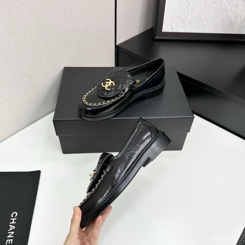 Chanel 2025 SS Classic Flap Chain Double C Loafers - LY00320