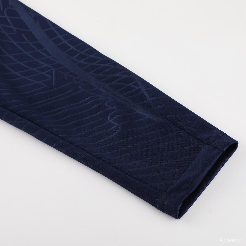 23/24 PSG Royal Blue S-2XL Half Zipper Jacket+Long Pants