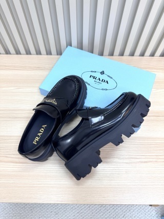 Prada 2025/SS Platform Loafers - LY00300