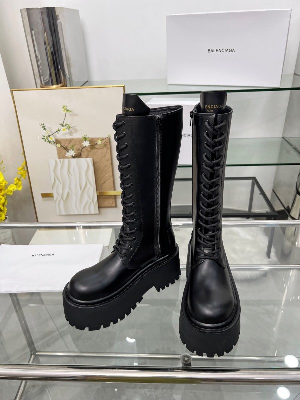 Balenciaga 2025/SS Thick Sole Ankle Boots Heavy Craftsmanship - LY00440