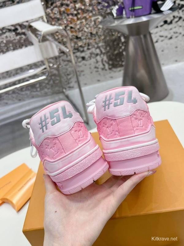 Louis Vuitton LV Trainer Basketball Series Washed Sneakers - LY00430