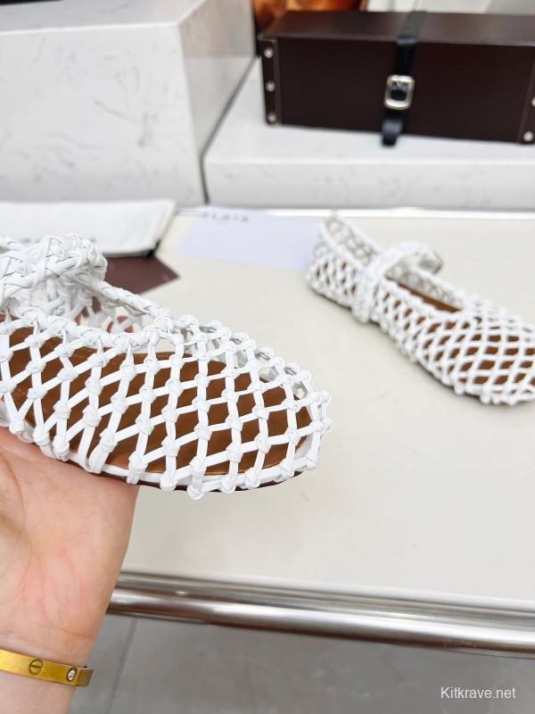 Alaia Handwoven Ballet Dance Shoes with 0.8CM Inner Height - LY00280