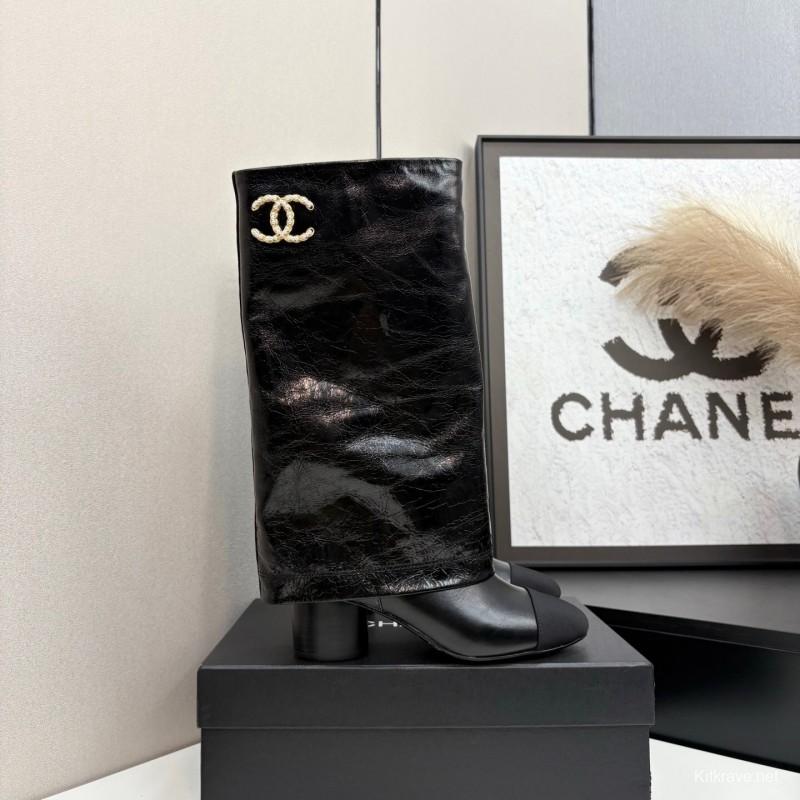 Chanel 2025 SS Short Boots Essential Fall Winter Item - LY00480