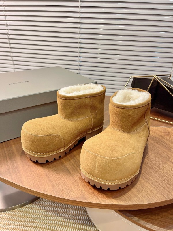 Balenciaga 2025 SS Oversized High-Heel Snow Boots - AS00500