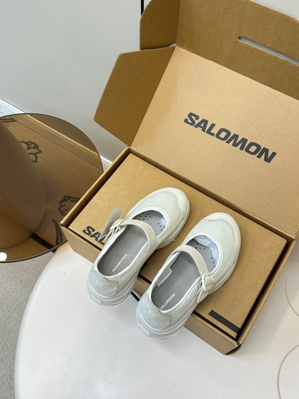 Salomon Mary Jane Platform Sneakers with Thick Sole - LY00280