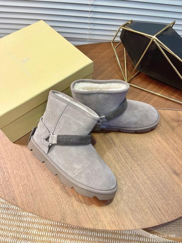 Brunello Cucinelli Winter New Snow Boots - AS00390