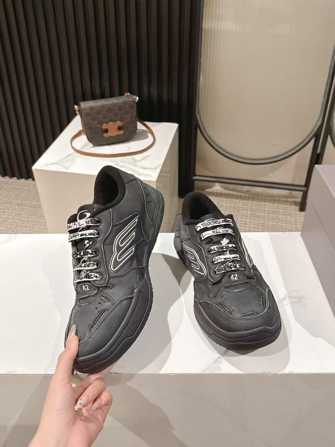 Balenciaga Hamp tons Couple Sneakers Autumn Winter Collection - LY00380