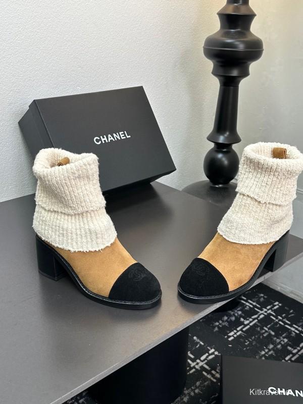 Chanel 2025 SS Short Boots Essential Fall Winter Item - LY00260