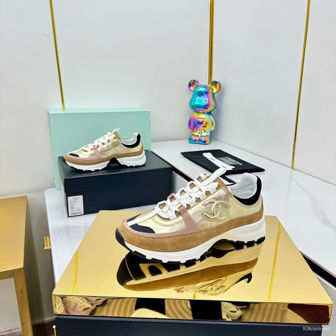 Chanel Spring/Summer 2025 Thick Sole Casual Sneakers - AS00310