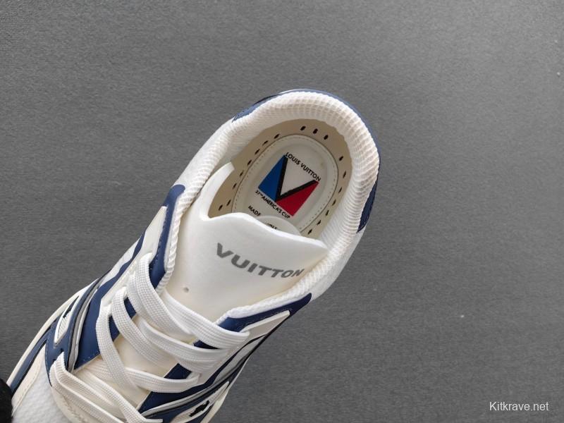 Lv Tarine Trainer Retro Basketball-Inspired Casual Shoes - AS00400