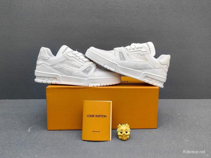 Lv Tarine Retro Basketball-Inspired Trainers - AS00400