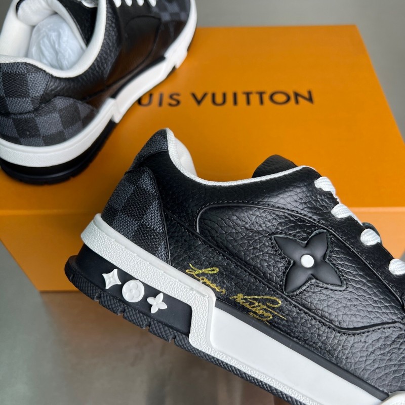 Louis Vuitton 2025 Spring Summer Collection Luxury Replica Sneakers with Italian Calfskin and Signature Logo - YC