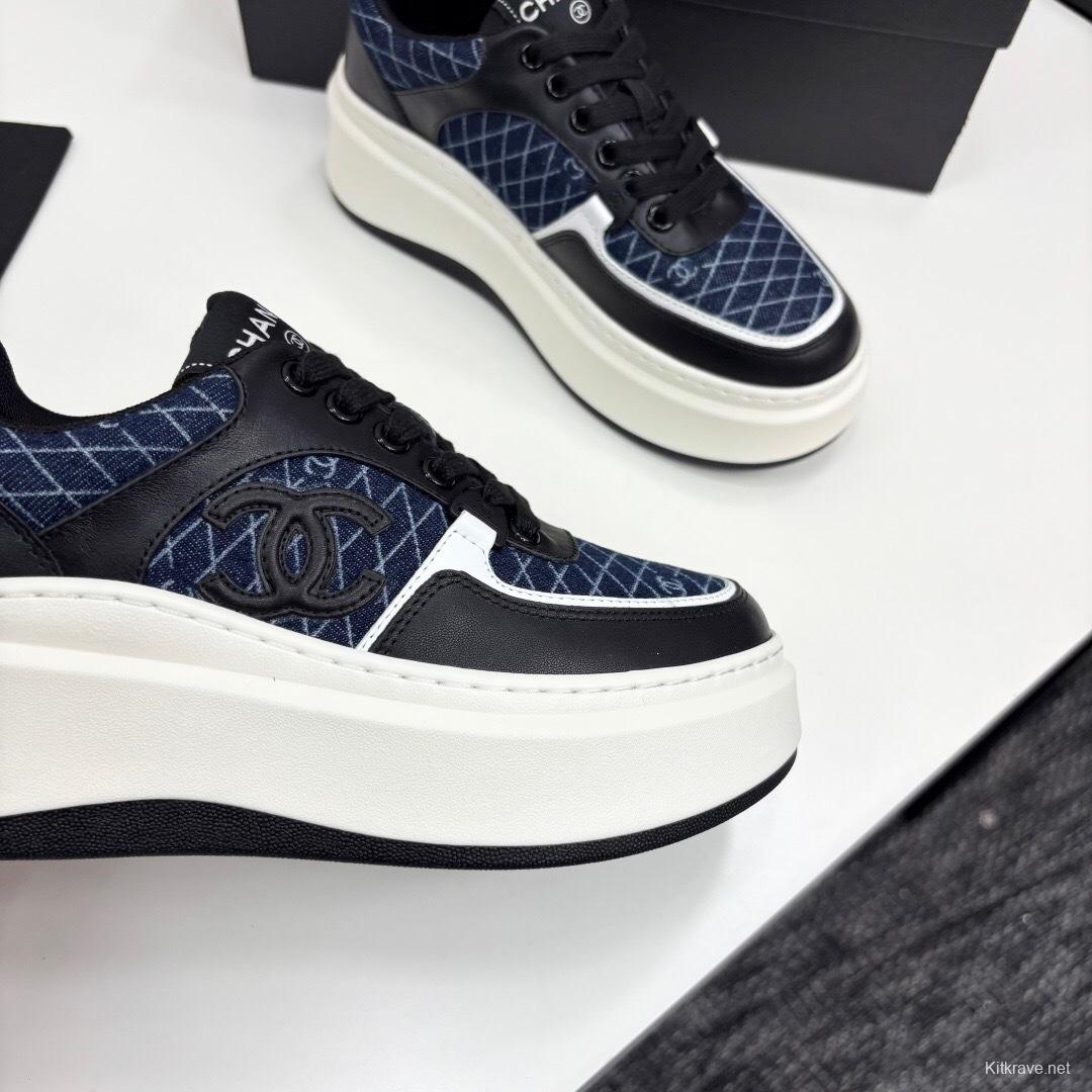 Chanel 2025 SS Panda Casual Sneakers - LY00340