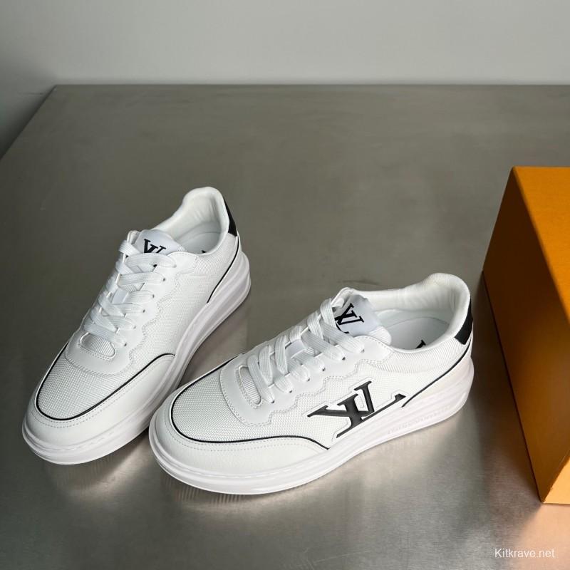 Lv Beverly Hills Low-Top Fashion Sneakers Men's Shoes - YC