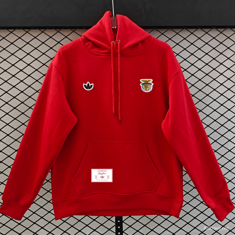 Player Version 25/26 Benfica Red Full Zipper Jackett-9 Colors