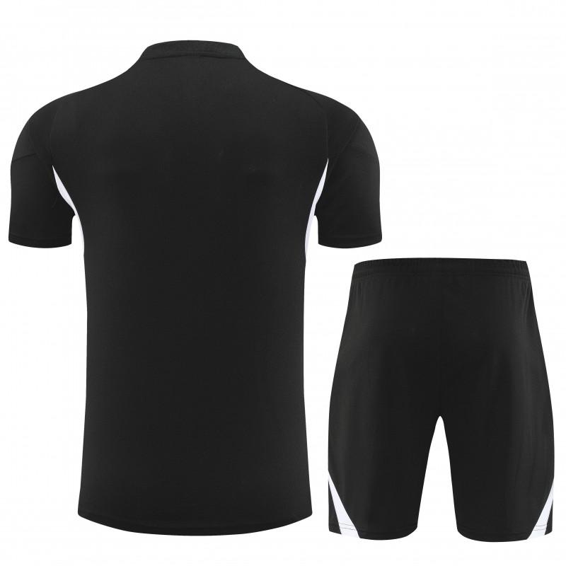 25/26 Liverpool Black Short Sleeve Jersey+Shorts