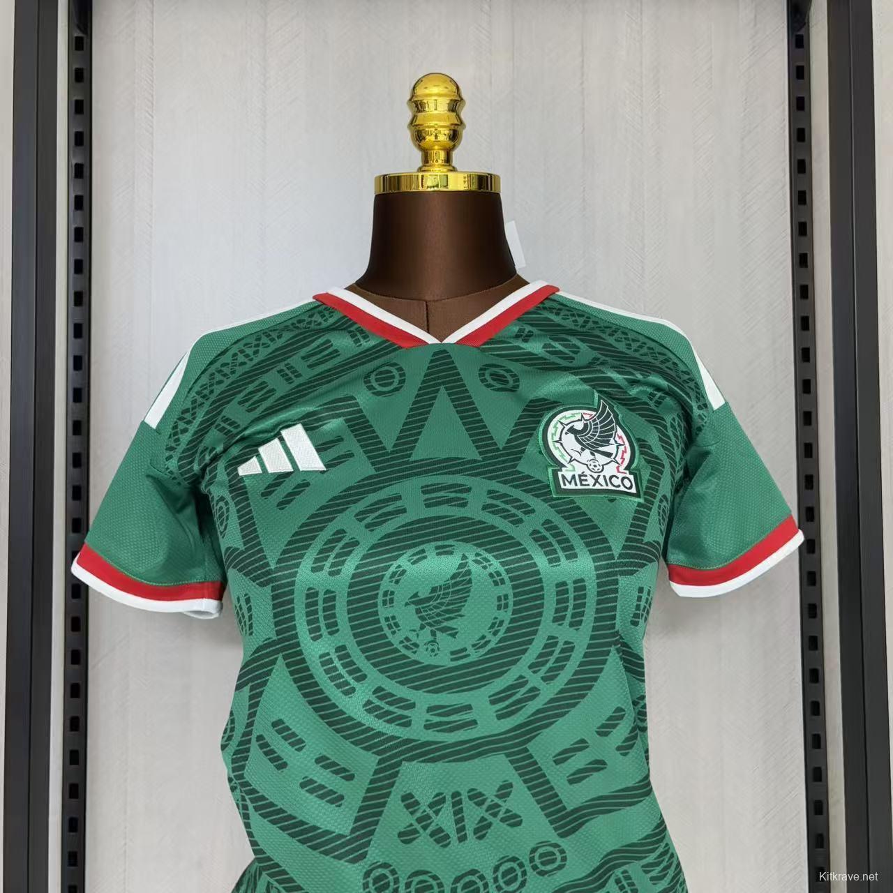 2026 Women Mexico Home Jersey