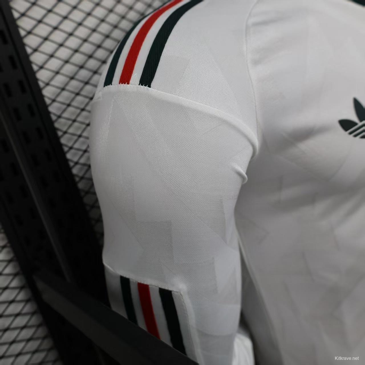 Player Version 2026 Mexico Away White Long Sleeve Jersey